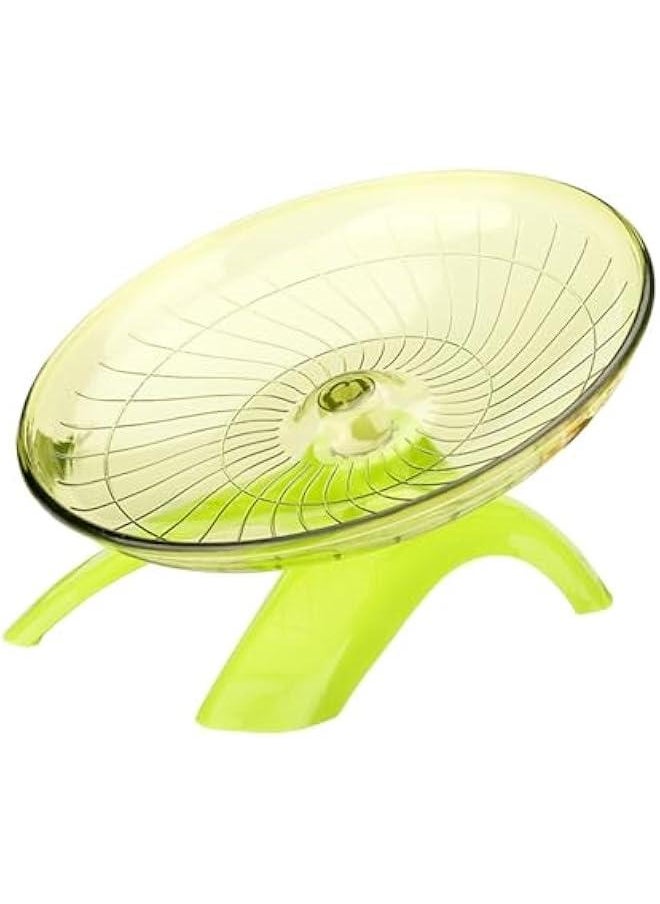 Silent Flying Disc Exercise Wheel for White Hamster Pet Squirrel Mouse Flying Saucer Run