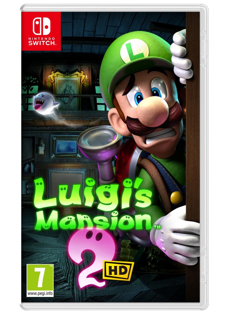 Luigi's Mansion 2 HD Game for Nintendo Switch