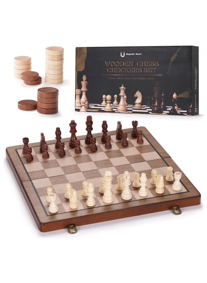 Premium Wooden Chess Set - Handcrafted, Luxury Chess Board for Adults & Kids | Perfect for Gift, Home Decor & Tournament Play