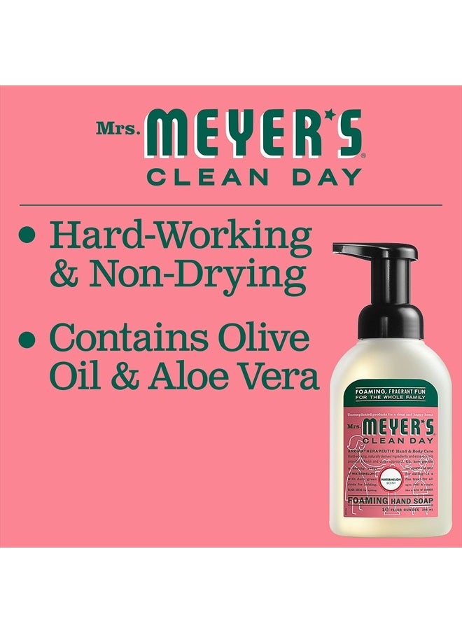 Mrs. Meyer's Clean Day Foaming Hand Soap, Watermelon Scent (10 Fl oz (Pack of 1))