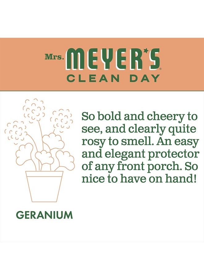 Hand Soap, Made with Essential Oils, Biodegradable Formula, Geranium, 12.5 fl. oz