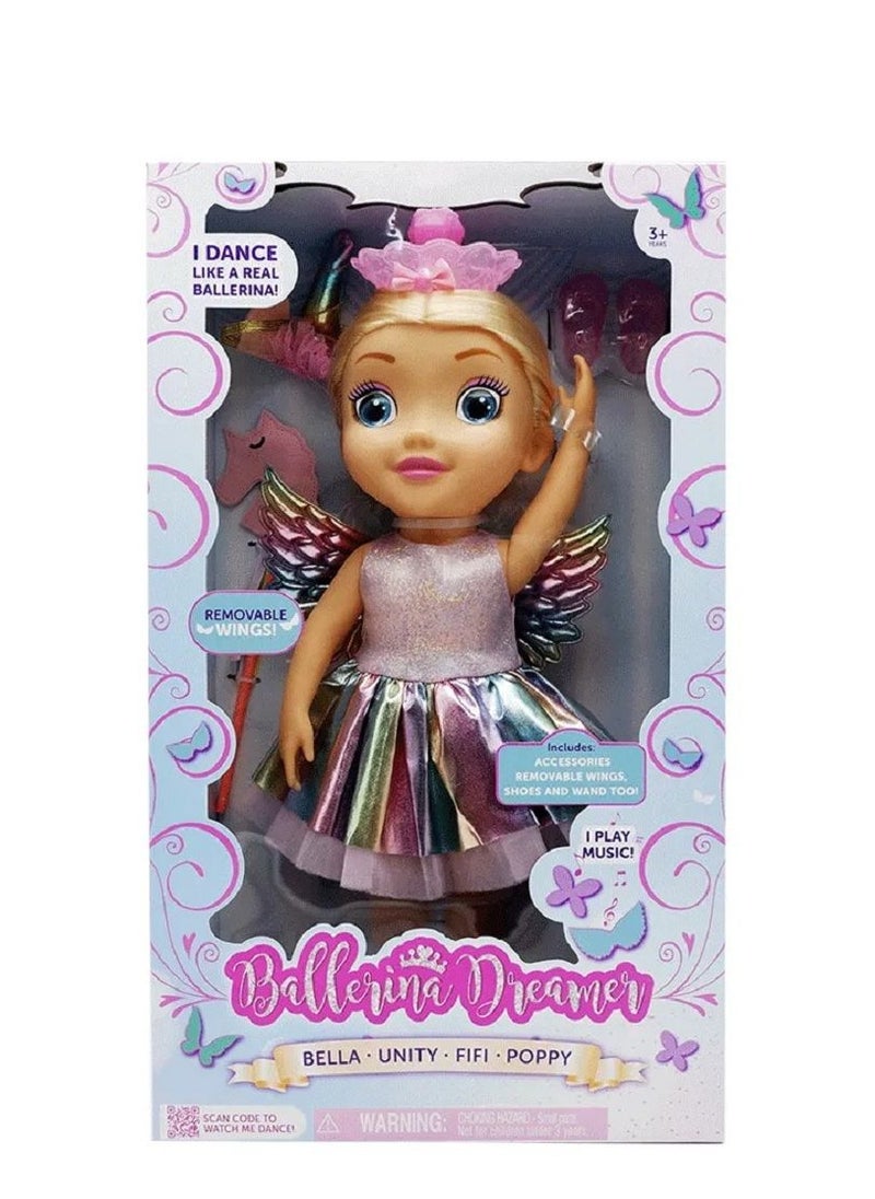 Ballerina Dreamer - Unity The Unicorn Ballerina Doll 16 inch