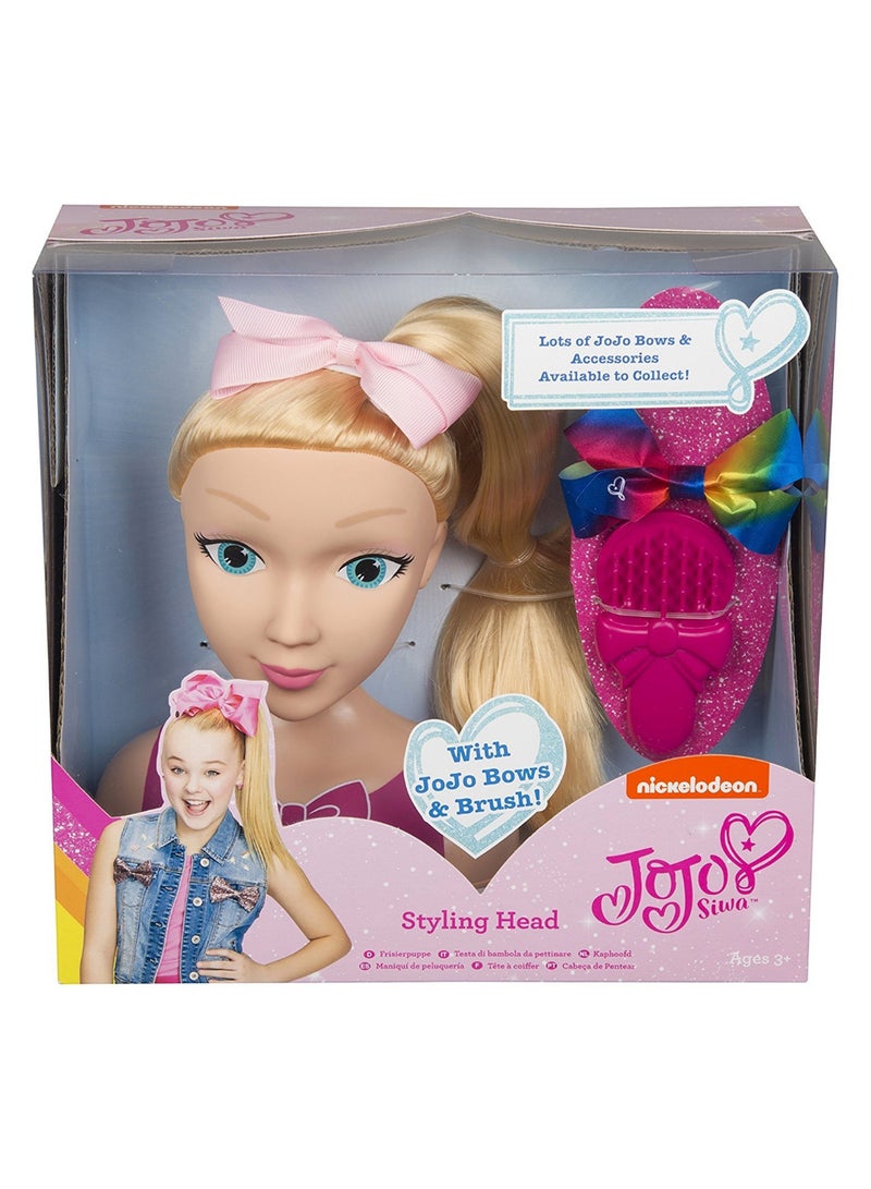 Styling Head Playset With Bow And Brush