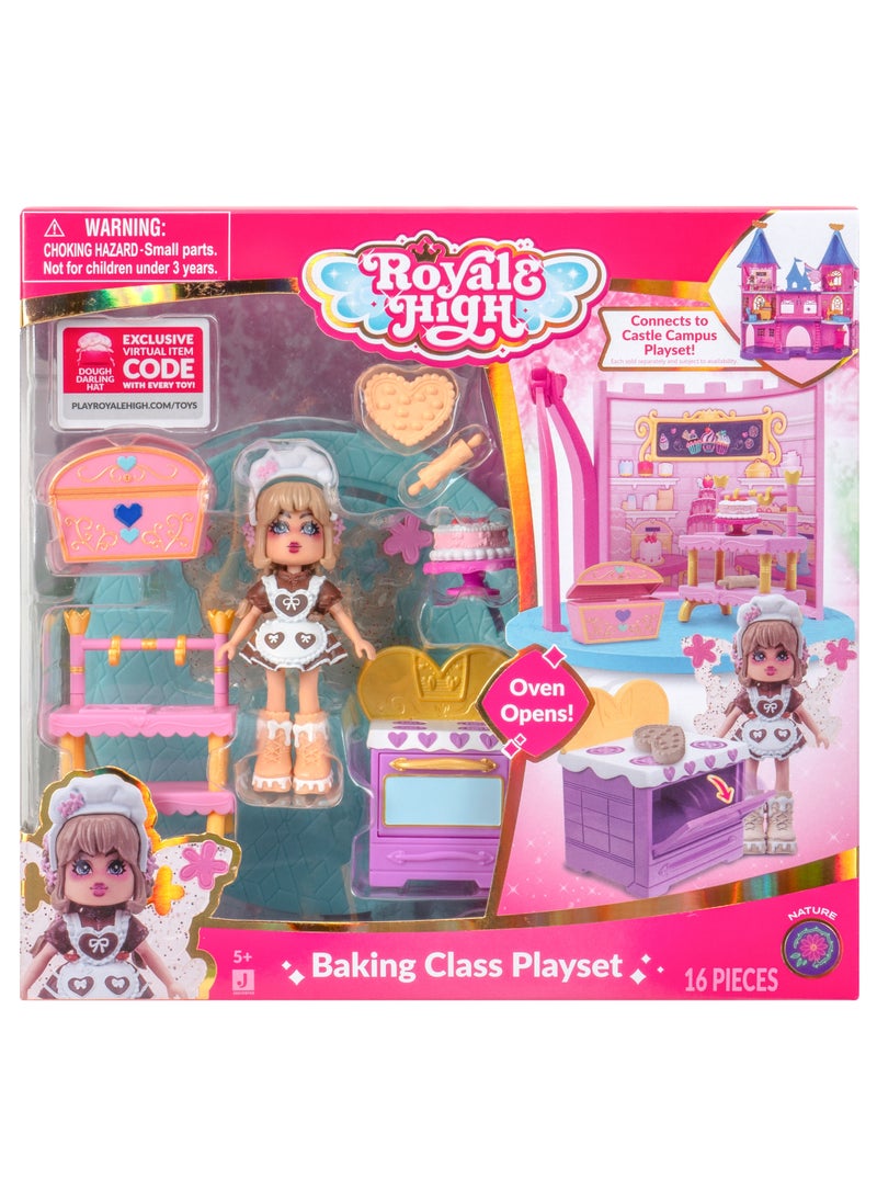 Royale High Mini Playset 3-Inches, Assorted 1 Piece (Style & Color May Vary) | Exclusive Virtual Item Code Included | Collectable Figure | Fashion Doll | For Fans, Gamers & Collectors! | Official Licensed Product