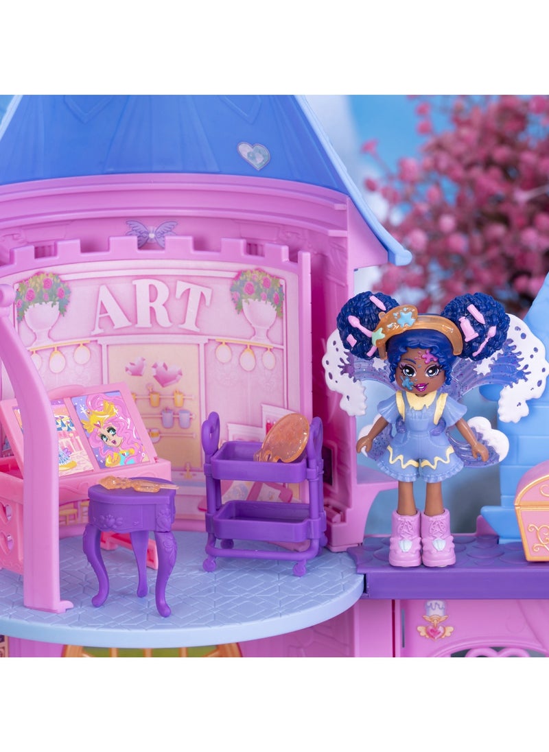 Royale High Mini Playset 3-Inches, Assorted 1 Piece (Style & Color May Vary) | Exclusive Virtual Item Code Included | Collectable Figure | Fashion Doll | For Fans, Gamers & Collectors! | Official Licensed Product