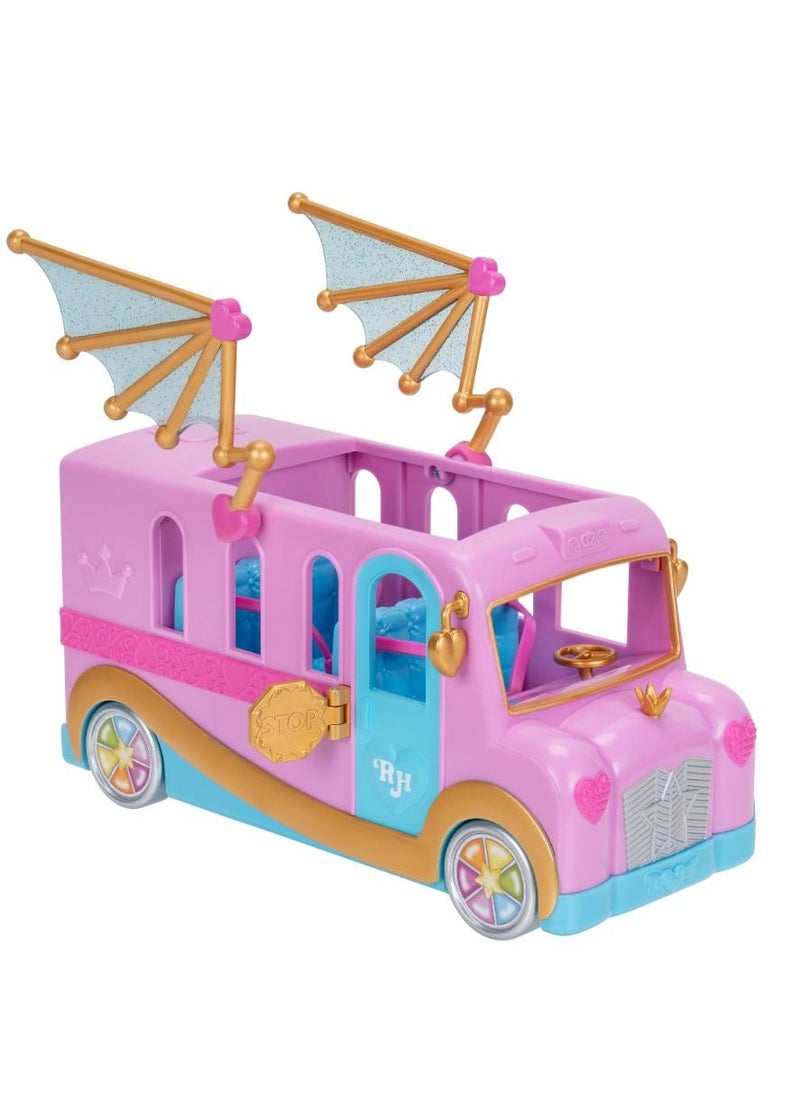 Royale High Bus & Glam Closet | Exclusive Virtual Item Code Included | Collectable Figure | Fashion Doll | For Fans, Gamers & Collectors! | Official Licensed Product