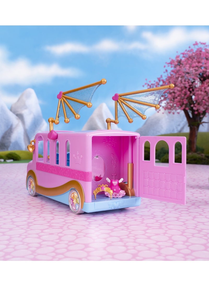 Royale High Bus & Glam Closet | Exclusive Virtual Item Code Included | Collectable Figure | Fashion Doll | For Fans, Gamers & Collectors! | Official Licensed Product