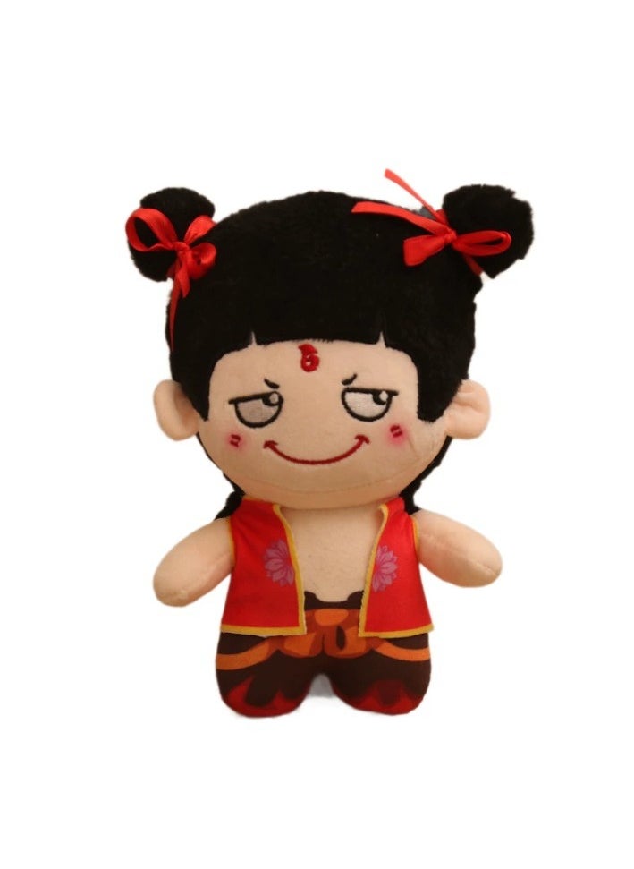 1 Pcs Nezha Cute Doll Fashion Play Doll Birthday Gift 25 CM