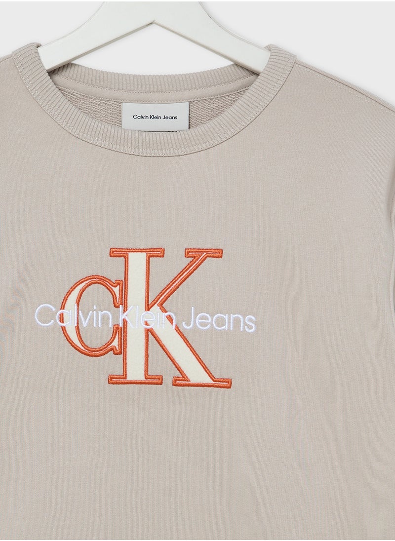 Youth Graphic Logo Sweatshirt