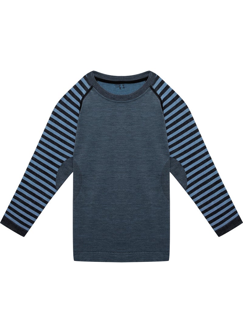 Ultimate Merino Kids Seamless Thermal Sweatshirt