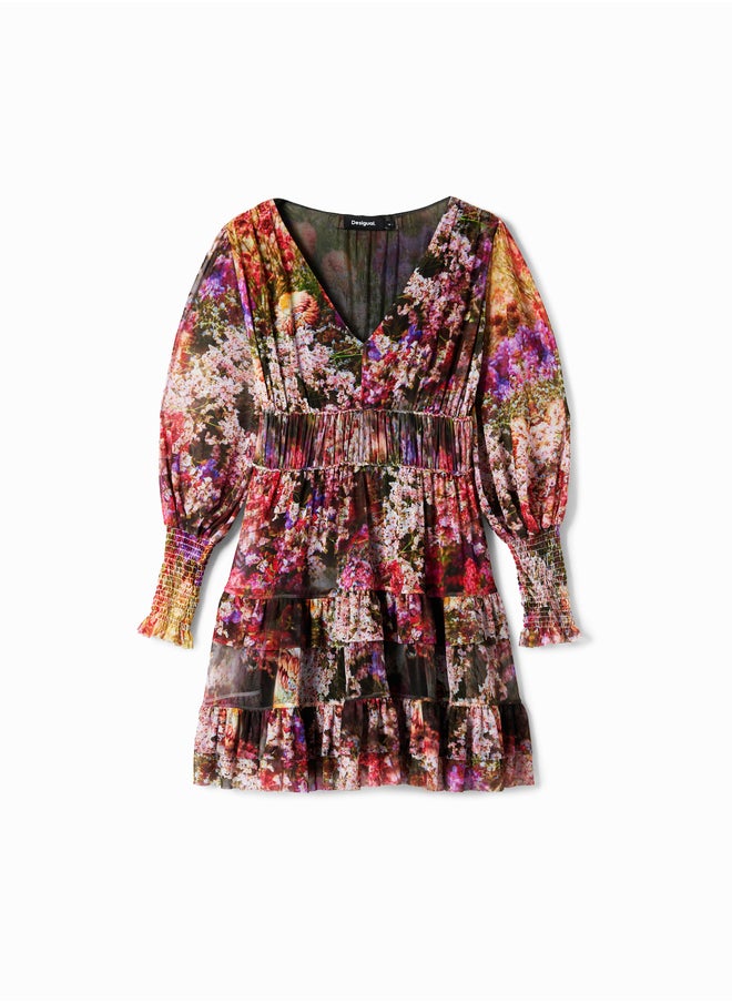 Floral Tiered Dress