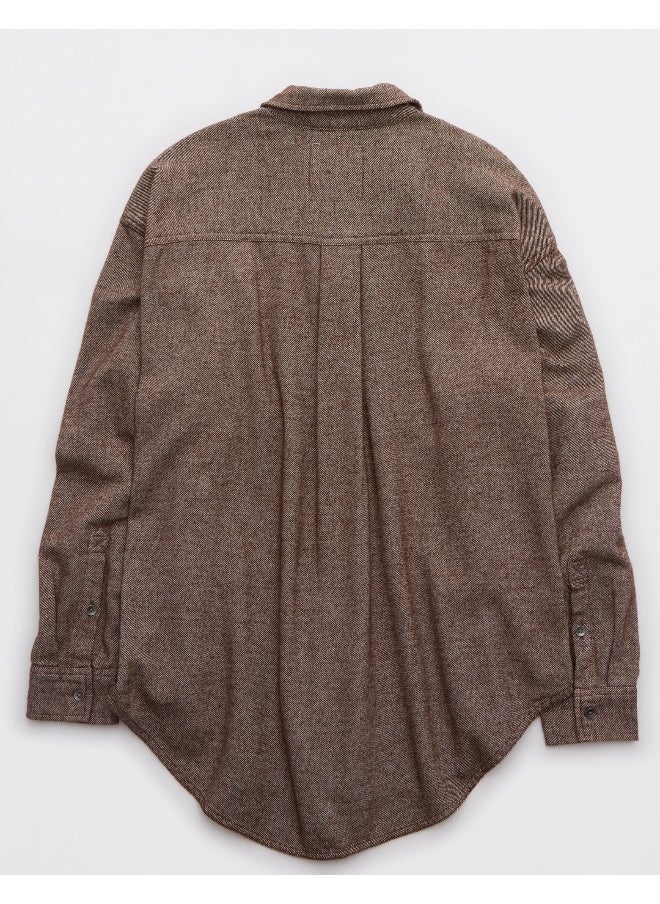 Aerie Anytime Fave Twill Shirt