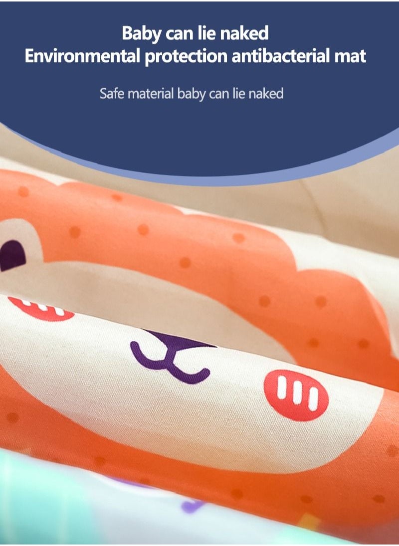 Baby Gyms Play Mats Non-Toxic Musical Piano Play Indoor Mat Center With Melodies Rattle For Kids Multicolour Musical Activity Center Kick  Play Piano Gym Tummy Time Padded Mat for Newborn Toddler