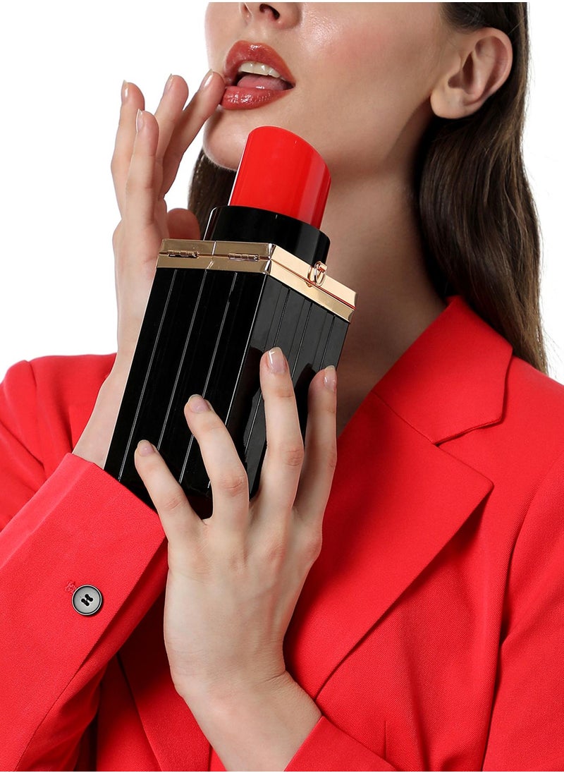 The Rouge Clutch Bag - Onyx Black