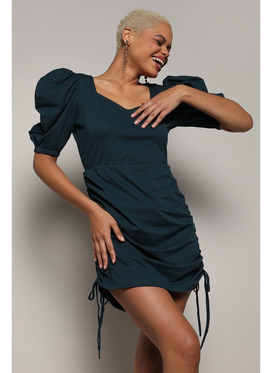 Puff Sleeve Dress