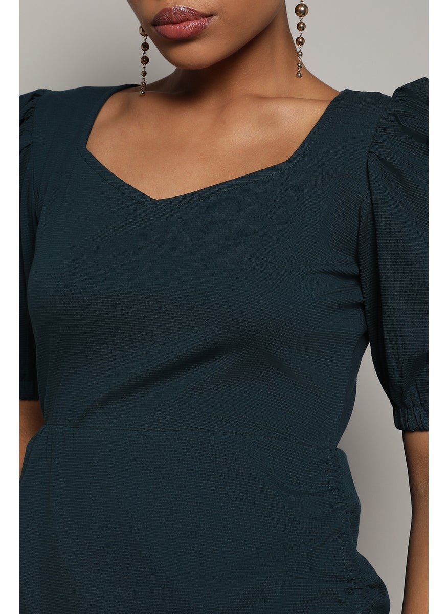 Puff Sleeve Dress