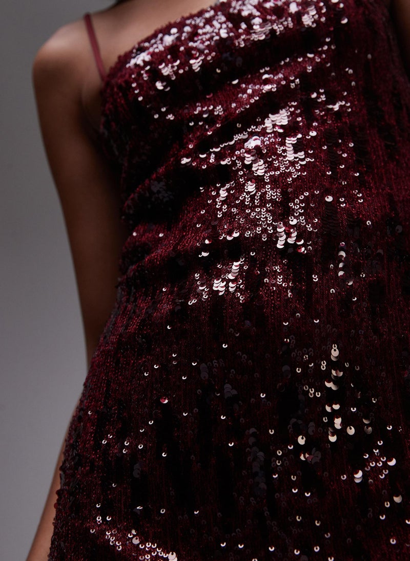 Sequin Strappy Dress