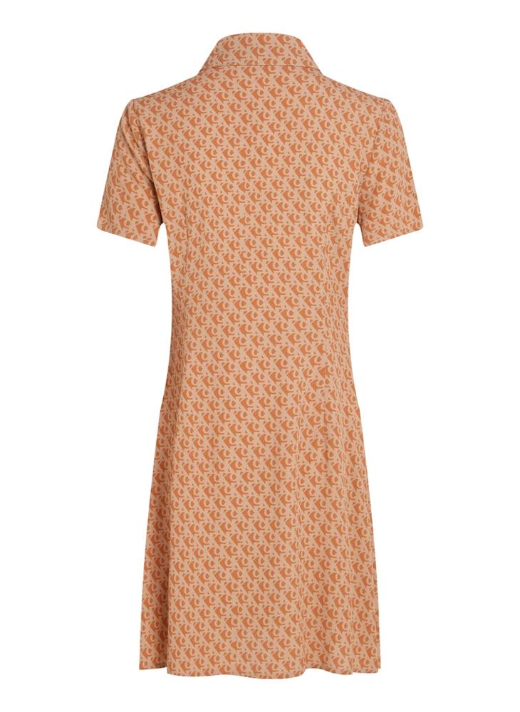 Collared A-Line Dress