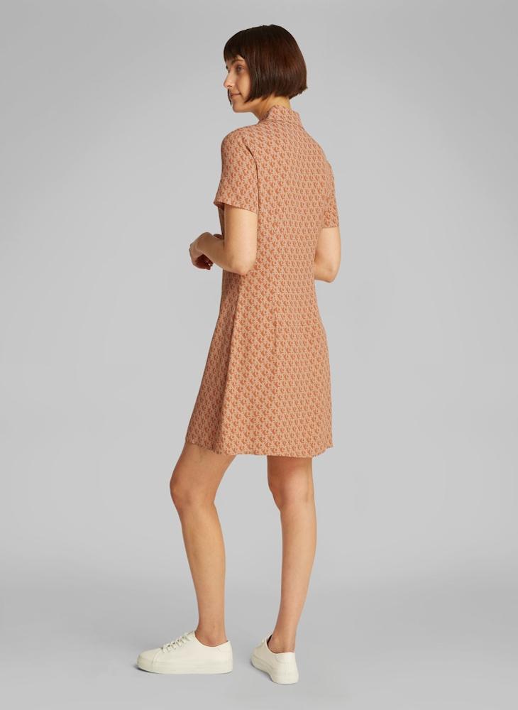 Collared A-Line Dress