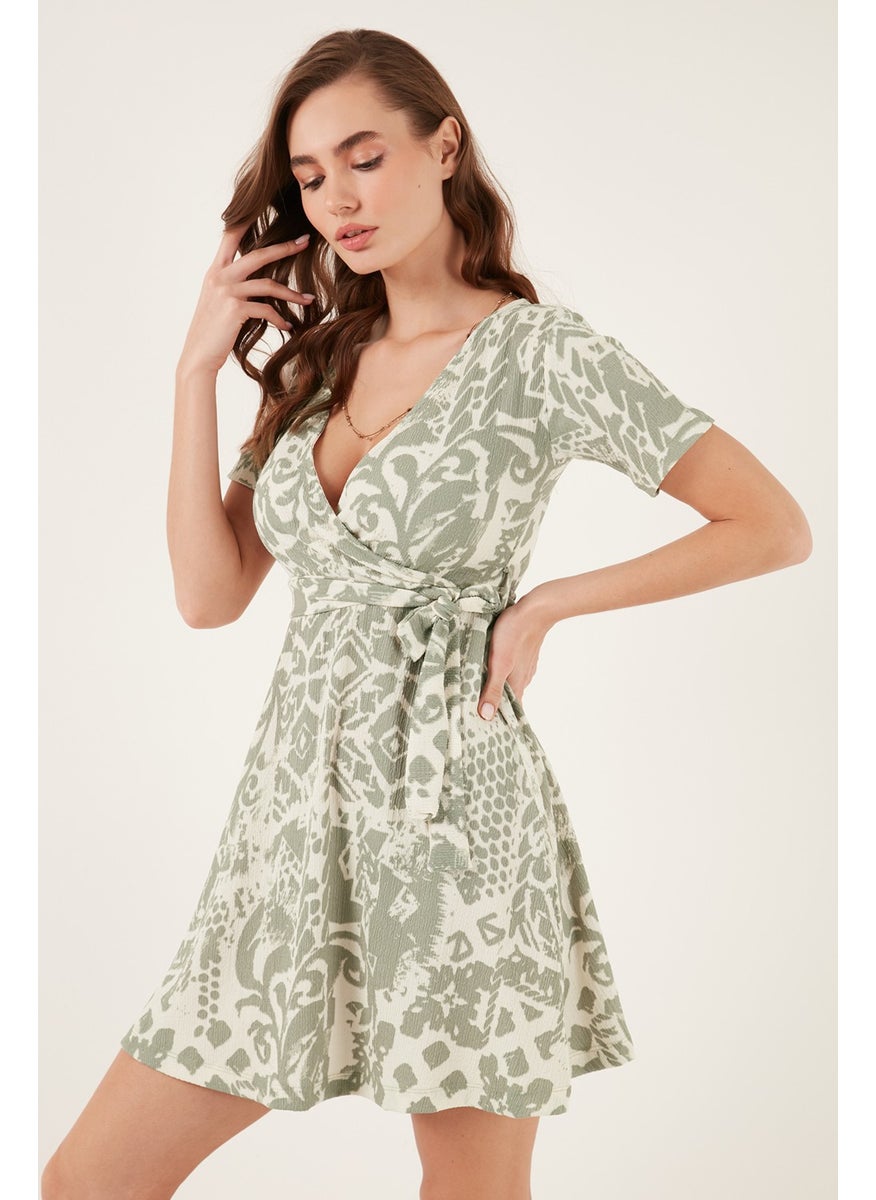 Printed Mini Dress