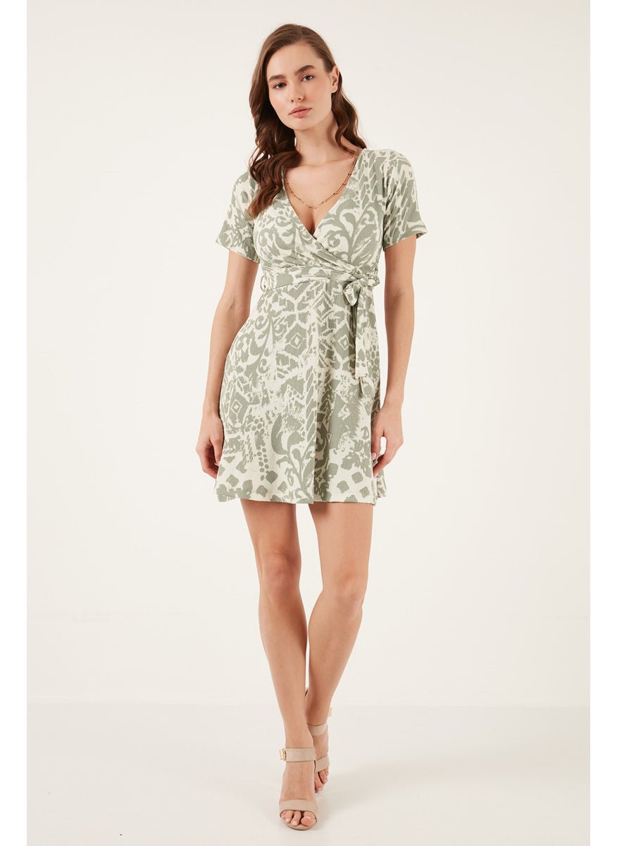 Printed Mini Dress