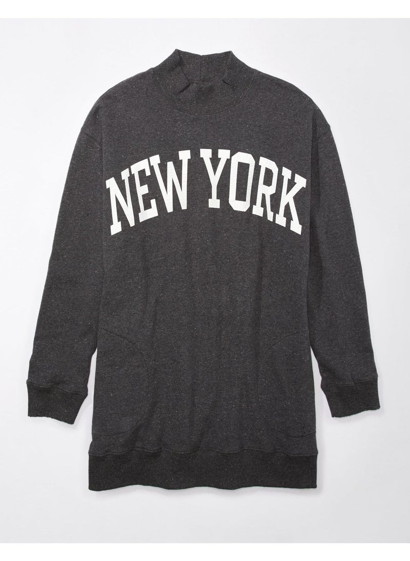 Sweatshirt Mini Dress