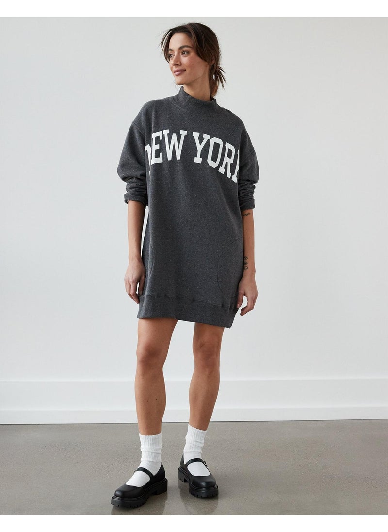 Sweatshirt Mini Dress