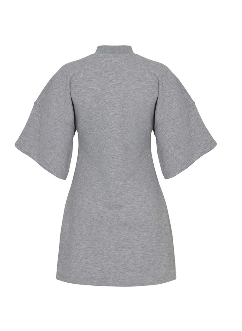 Grey T-Shirt Dress