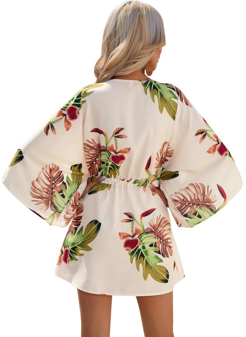 Floral Button-Down Dress
