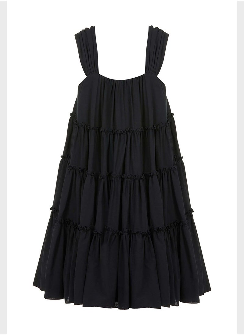 Tiered Mini Dress