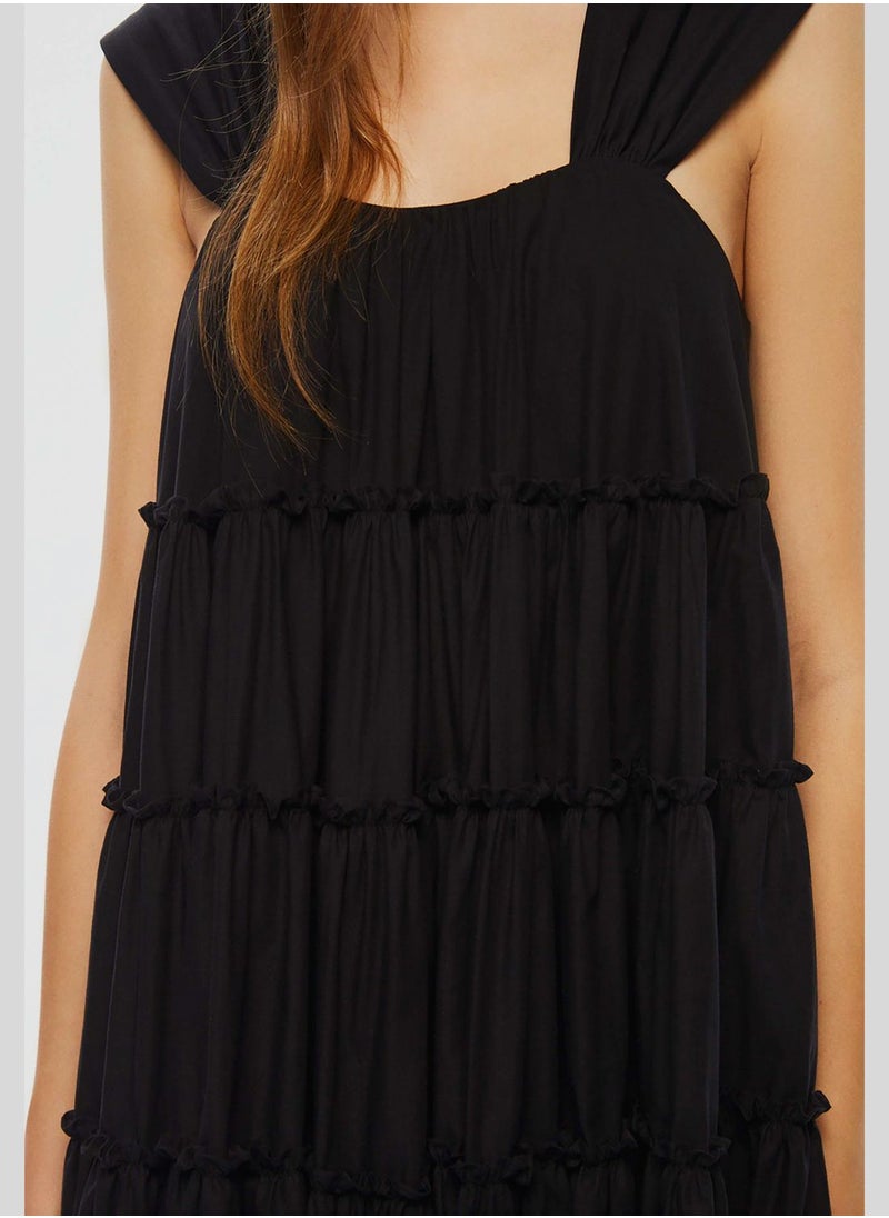 Tiered Mini Dress
