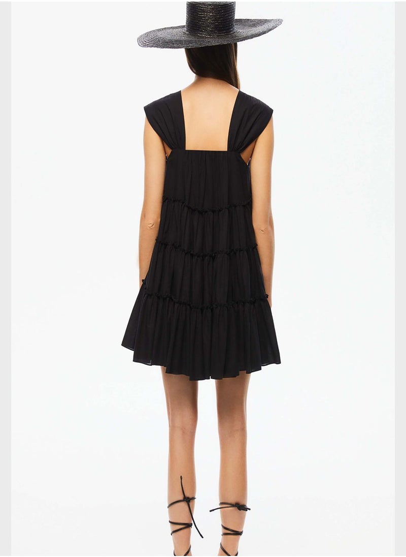 Tiered Mini Dress