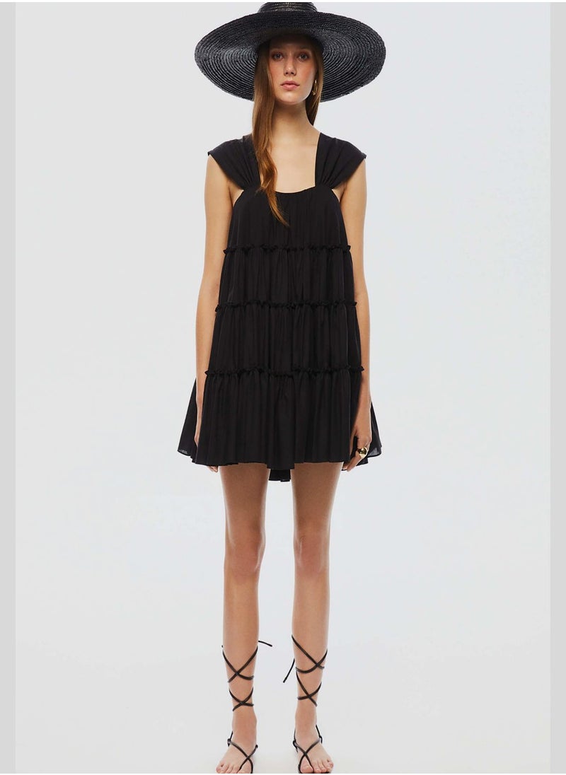 Tiered Mini Dress