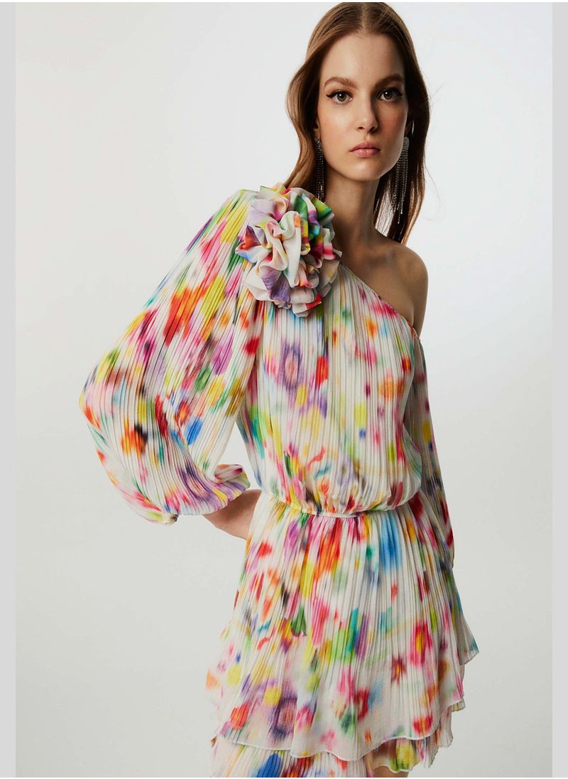 Watercolor Mini Dress