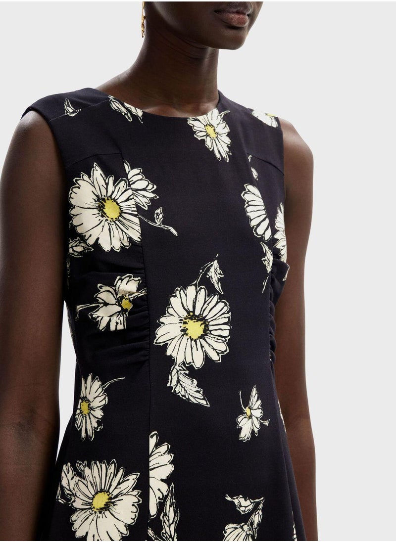 Floral Sleeveless Dress