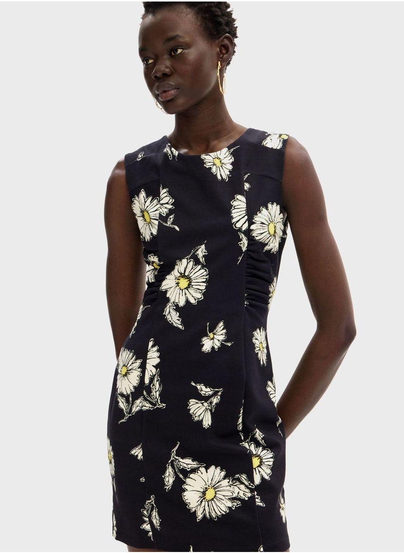 Floral Sleeveless Dress