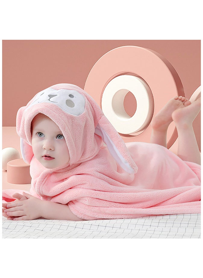 Water Absorbent Hooded Bath Towel Baby Hooded Bath Towel Swimming Shower Poncho Towel for Boys Girls