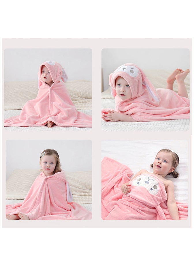 Water Absorbent Hooded Bath Towel Baby Hooded Bath Towel Swimming Shower Poncho Towel for Boys Girls