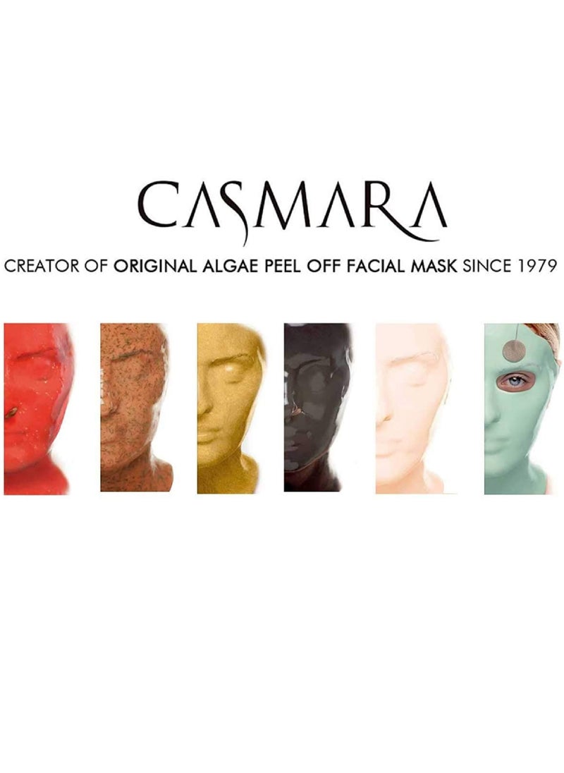 Casmara Hydra Algae Peel-Off Mask Kit, 100ml – Moisturizing & Firming Face Mask, Unscented, Soothing Skincare for All Skin Types, Professional Spa-Quality Results