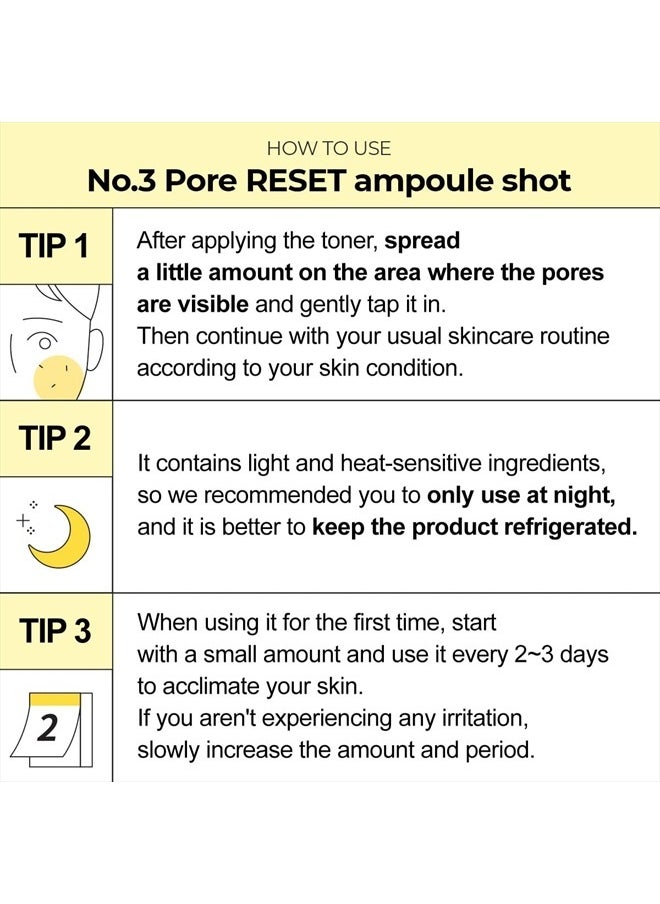 No.3 Pore Reset Ampoule (25mL)