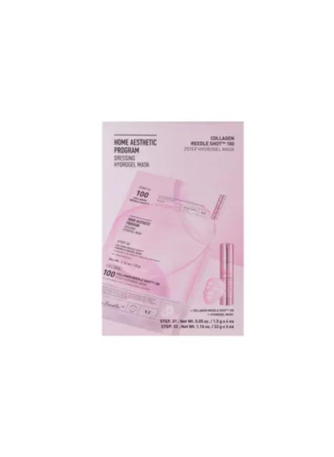 Collagen Reedle Shot 100 2Step Hydrogel Mask Set 34.5g x 4 sheets