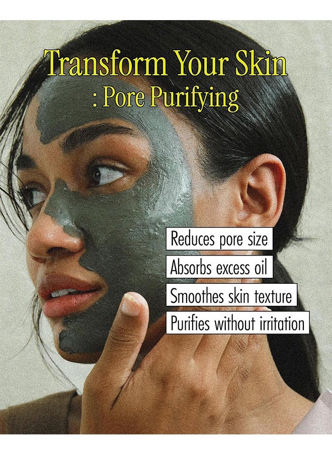 Relief Mud Mask, Cardi B Body Mud Mask Recovery Relief Mud Clay, Hydrating & Moisturizing Deep Pore Cleanser Face & Body Mask 91.8% Nature-Derived Ingredients, 110ml