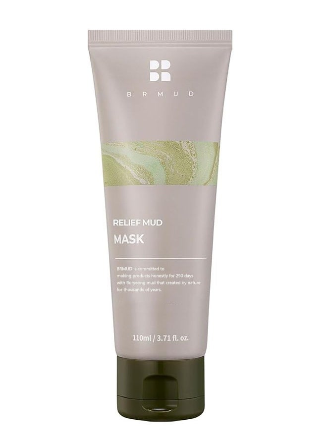 Relief Mud Mask 110ml, Deep Pore Moisturizing and Moisturizing Face Mask, Skin Care