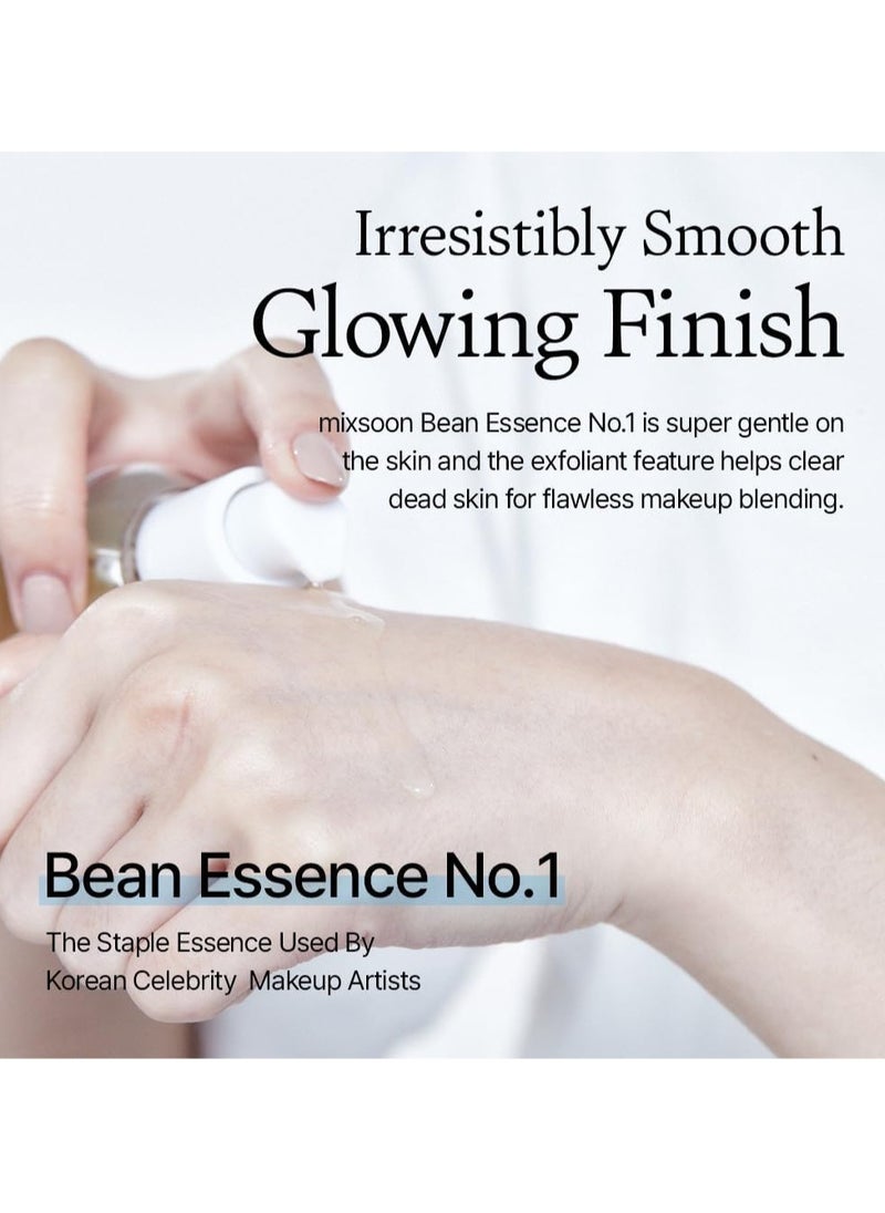 mixsoon [Mixsoon] Bean Essence 1.69 fl oz / 50ml | Natural fermented soybean serum for moisturization and skin nourishment | Cruelty Free