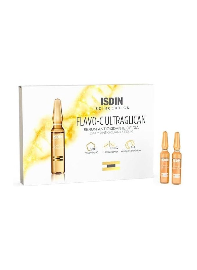 ISDIN isdinceutics Flavo-C Ultraglican Serum 2ml Ampoules (10 Ampoules)