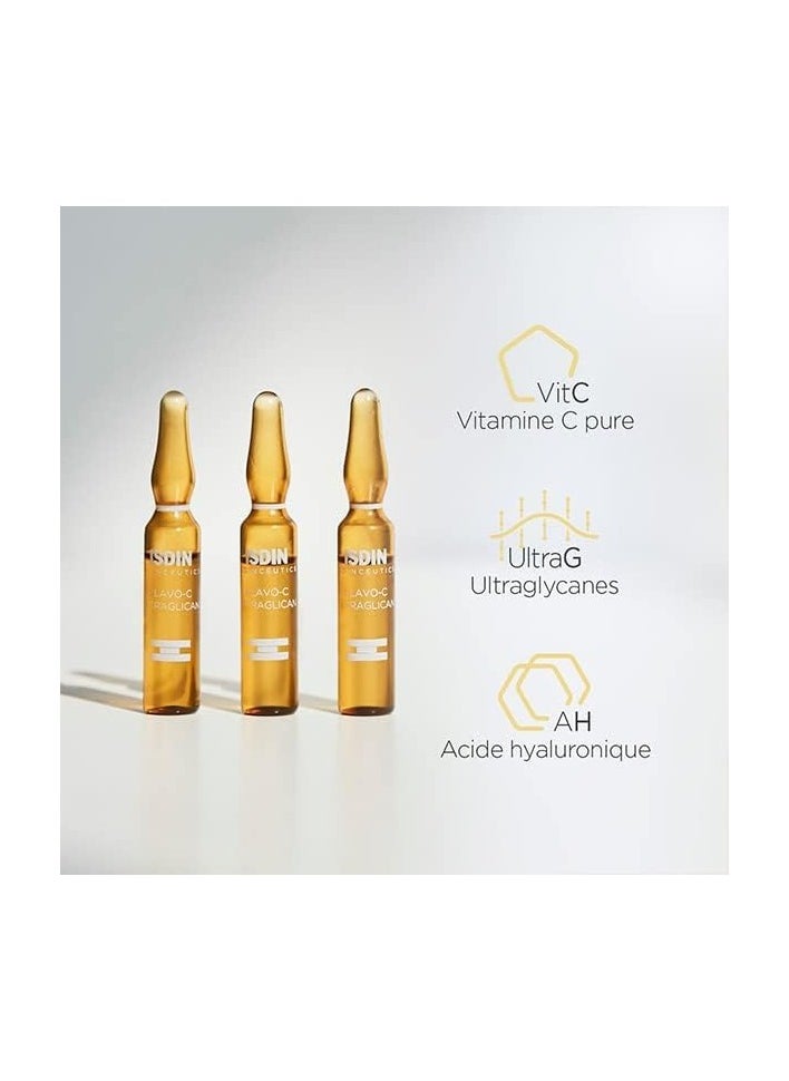 ISDIN isdinceutics Flavo-C Ultraglican Serum 2ml Ampoules (10 Ampoules)
