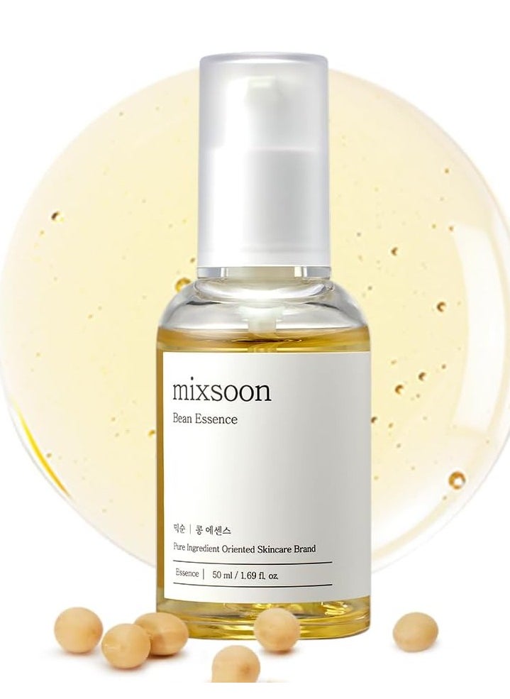 mixsoon [Mixsoon] Bean Essence 1.69 fl oz / 50ml | Natural fermented soybean serum for moisturization and skin nourishment | Cruelty Free