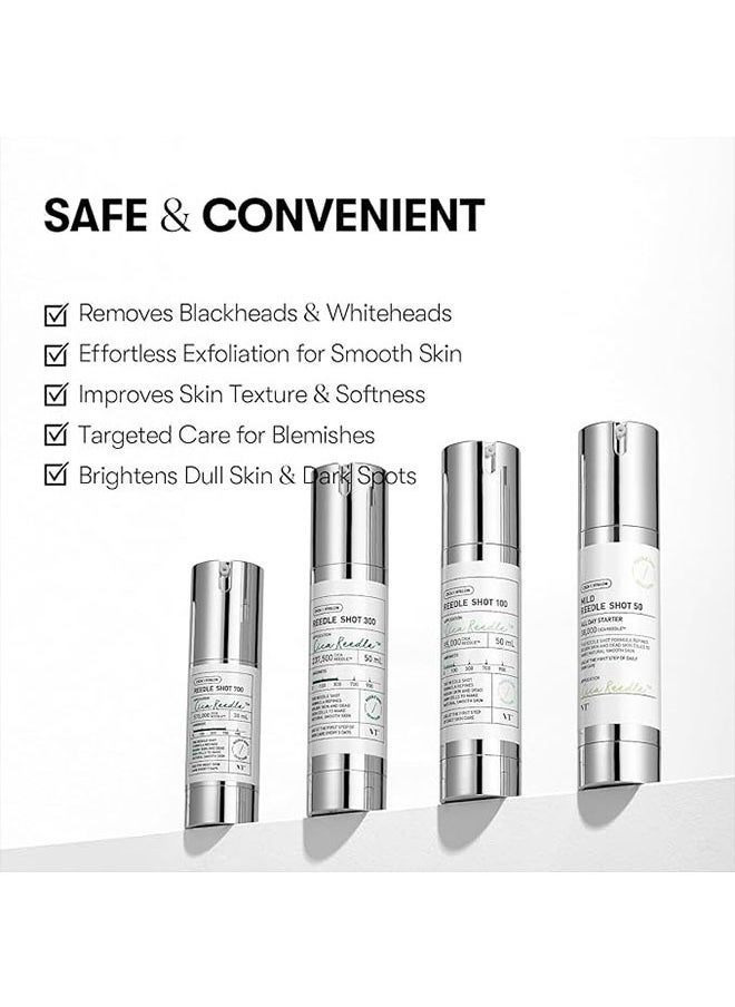 Mild Reedle Shot 50, Day and Night Repairing Essence for Dull, Tired Skin, Repair Acne and Pimples, Daily Skin Care, 50ml