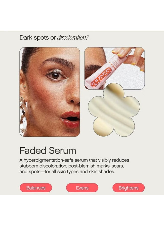 Topicals Brightening and Clearing Serum | Reduces Discoloration, Post-Blemish Marks, Scars and Spots | Contains Kojic Acid and Niacinamide | Dermatologist-tested, Vegan, Cruelty-Free (50ml/1.7 Fl Oz)