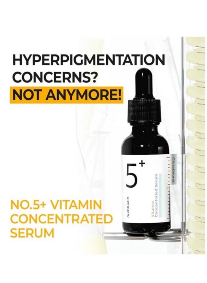 numbuzin No.5+ Vitamin Concentrated Serum 30 ml